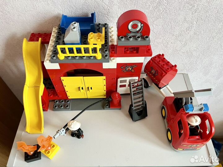 Лего Дупло Пожарная станция 6168, 5603