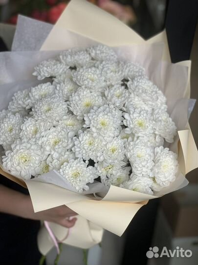 Букет из хризантем