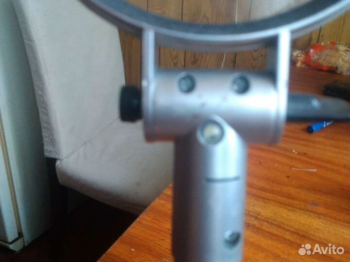 Лупа раздвижная с подсветкой большая