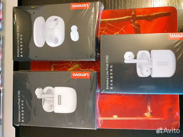 Беспроводные наушники Lenovo XT Новые