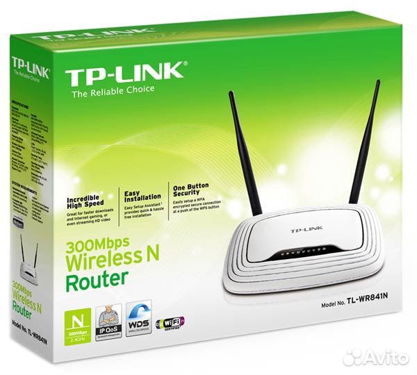 Wi-Fi роутер TP-link TL-WR841N