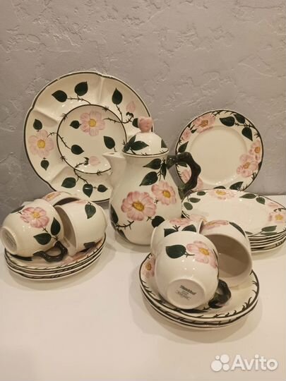 Villeroy&Boch Wild-Rose Чайный сервиз винтаж 20 пр