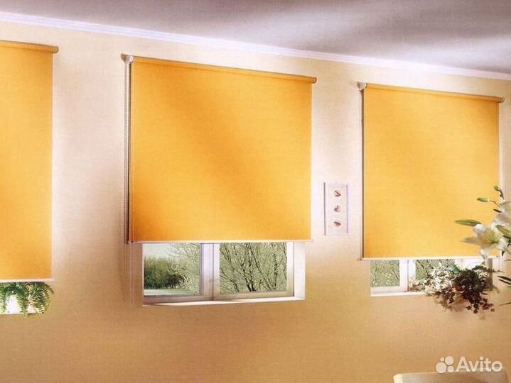 Рулонные шторы на любые окна и балконы