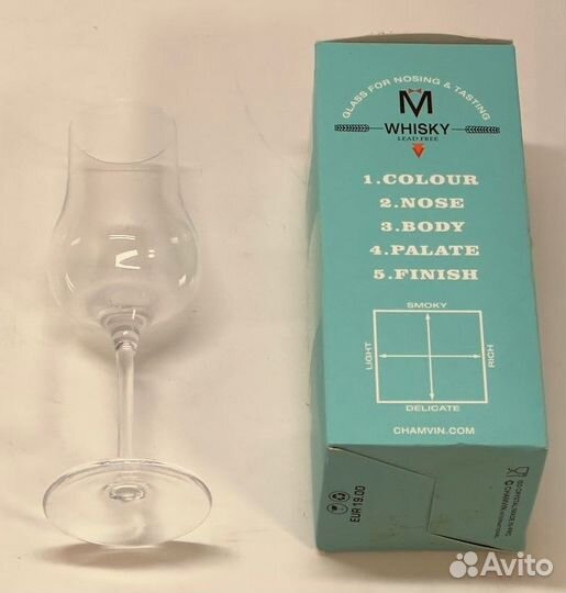 Хрустальный бокал для виски Chamvin