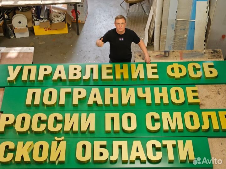 Вывески наружная реклама