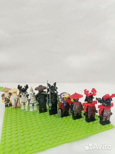 Lego Ninjago минифигурки