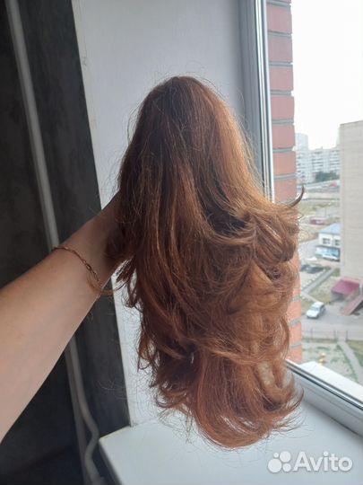 Хвост шиньон на крабе