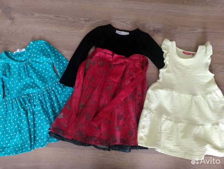 Вещи пакетом для девочки 110