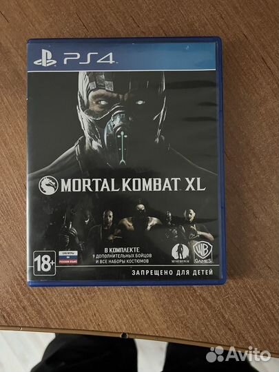 Игра для ps4 Mortal Kombt xl