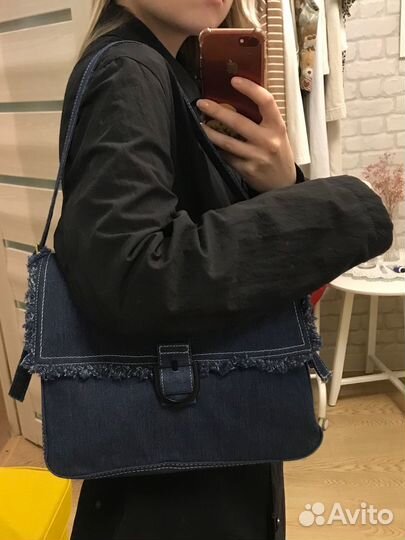 Сумка джинсовая женская новая