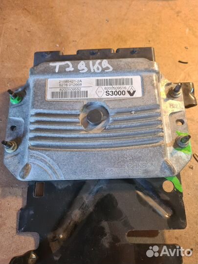 Блок управления двигателем renault scenic 2