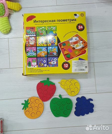 Развивающие игрушки пакетом