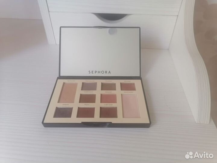 Палетка теней sephora