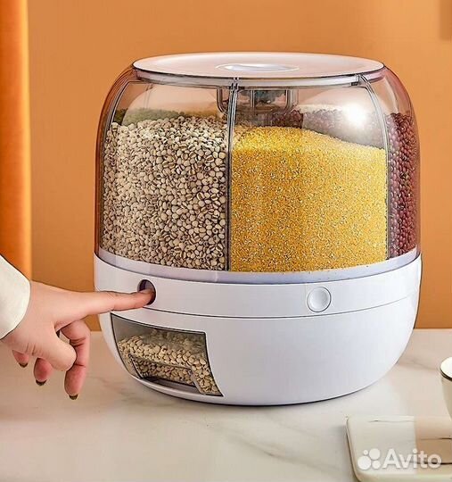 Новый диспенсер для круп, вращение 360