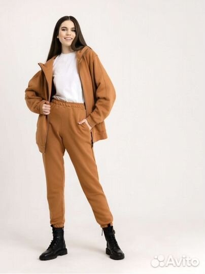 Спортивный костюм женский на флисе 46 48