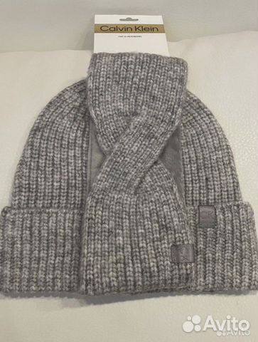 Набор шапка и повязка Calvin Klein