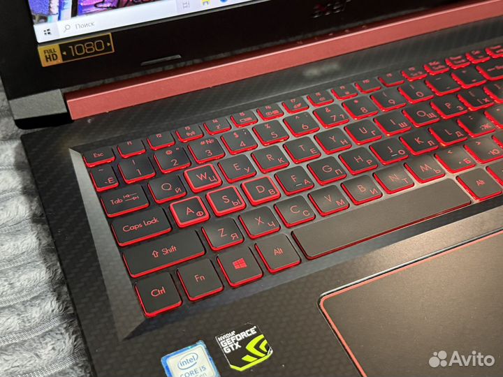 Игровой Acer Nitro i5 + GTX 1050 4gb + SSD