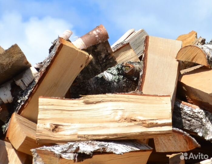 Дрова колотые