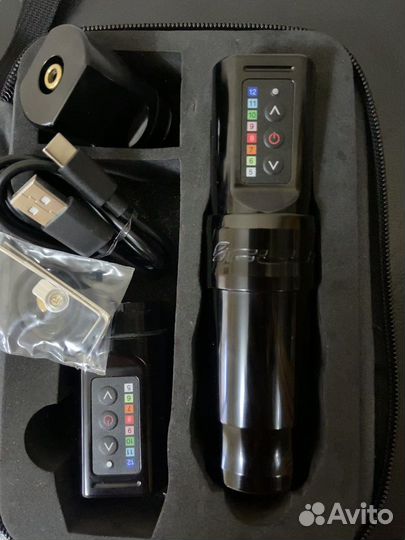 Тату машинка беспроводная flux xnet