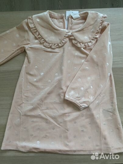 Нарядное бархатное платье Для девочки H&M