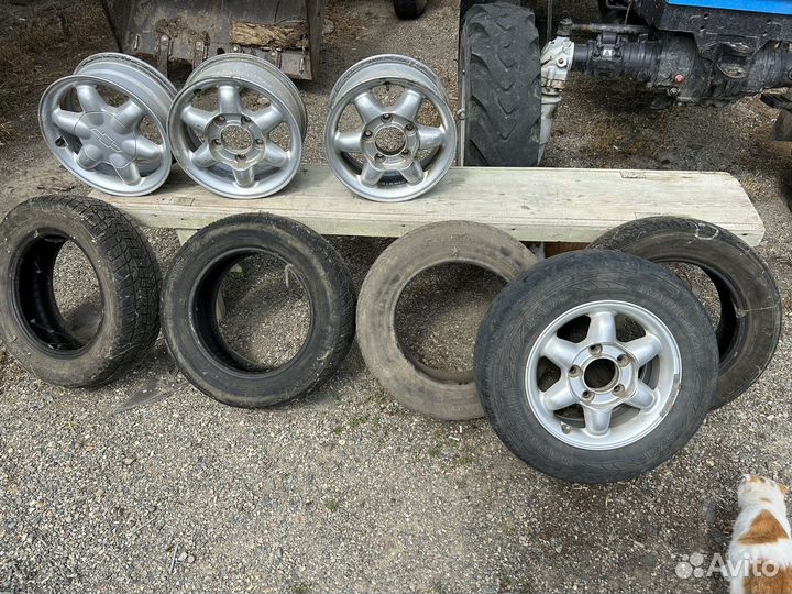 Колеса на chevrolet niva r15 летняя