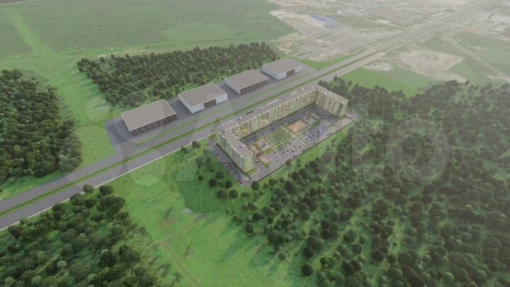 2-к. квартира, 66,2 м², 2/10 эт.