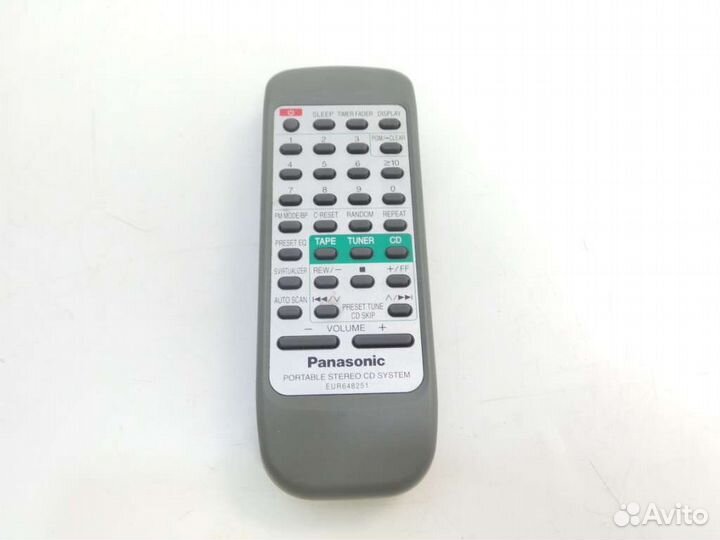 Пульт Panasonic EUR648251