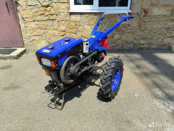 Мотоблок тяжелый дизельный 8 л.с. дизель R180