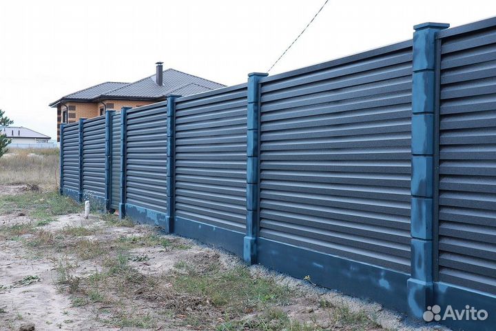 Заборы жалюзи