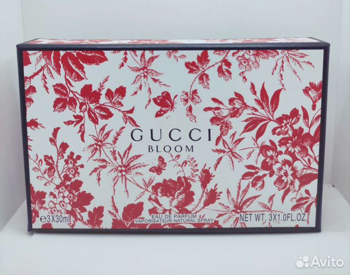 Gucci bloom набор духов