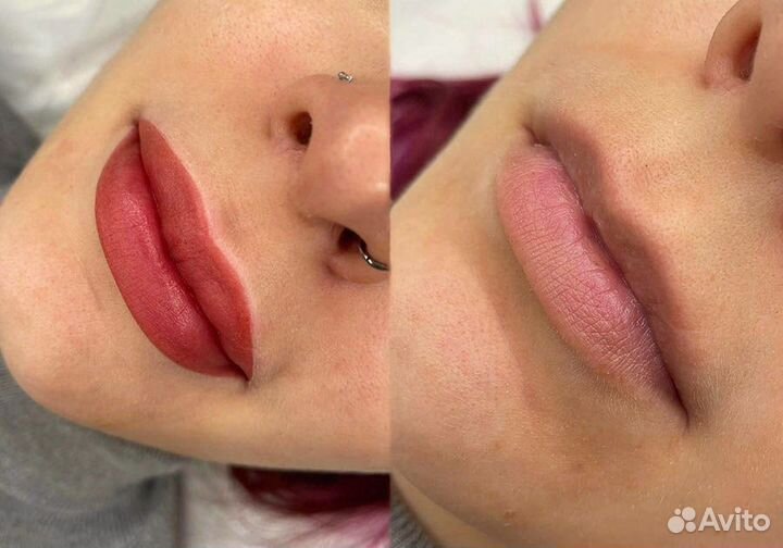 Татуаж Губ перманентный макияж