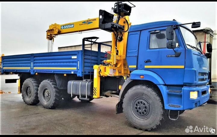 Водитель Камаз вездеход с кму