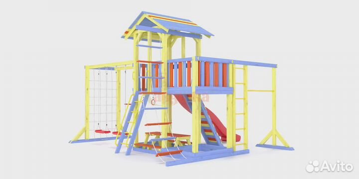 Детская игровая площадка Савушка-15 (Color-9)