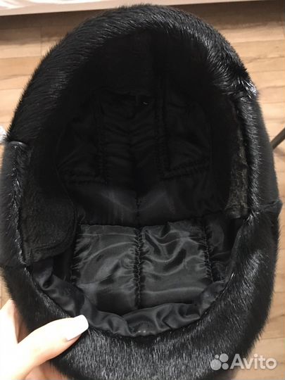 Мужская норковая кепка