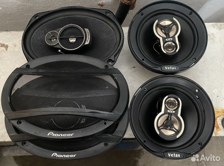 Динамики и магнитола пионер в машину