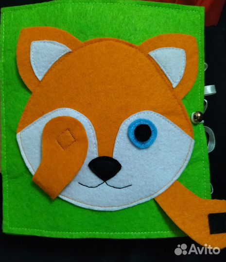 Развивающая книжка из фетра