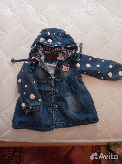 Джинсовая куртка для девочки