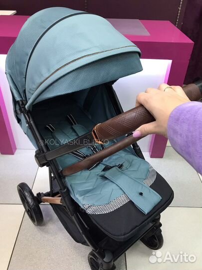 Коляска Luxmom H2 с перекидной ручкой