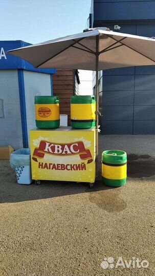 Работа с ежедневной оплатой Продавец кваса