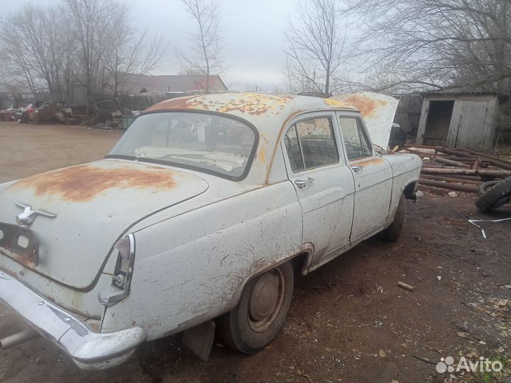 ГАЗ 21 Волга 2.4 МТ, 1964, битый, 48 845 км