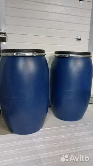 Бочка пластиковая пищевая