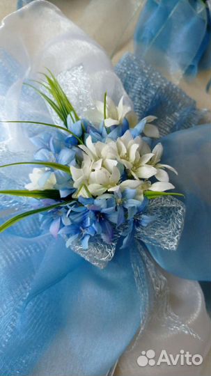 Свадебные украшения на автомобиль