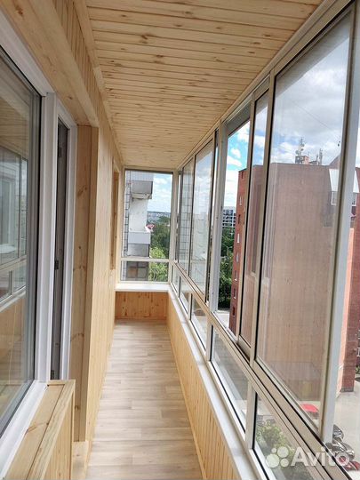 Остекление балкона, лоджии