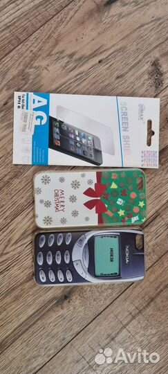 2 Чехла и стекло на iPhone 6S