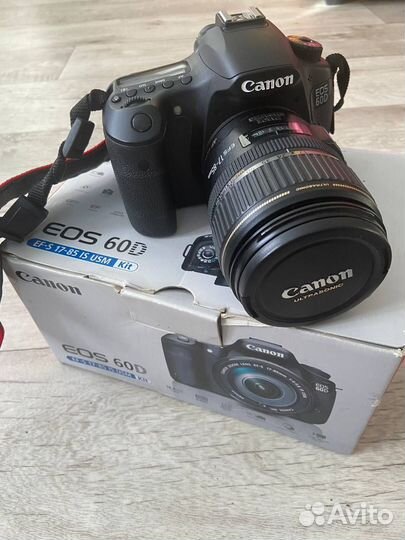 Зеркальный фотоаппарат canon 60d