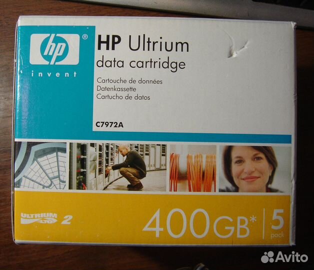 Картридж HP Ultrium C7972A (коробка)