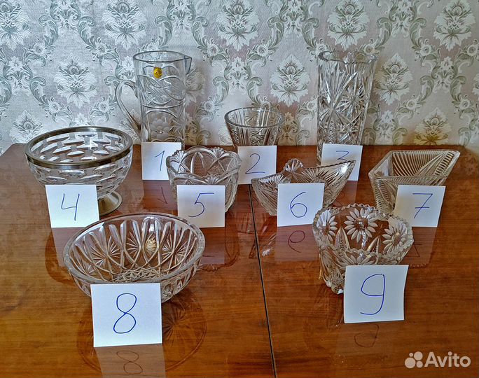 Хрусталь и стекло СССР