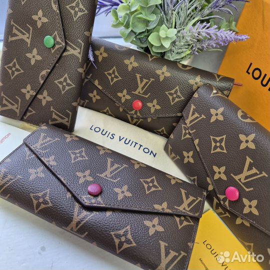 Кошелёк женский новый Louis Vuitton люкс