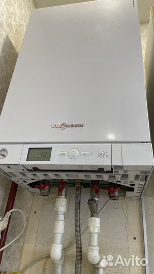 Газовый котел двухконтурный viessmann 34 кВт