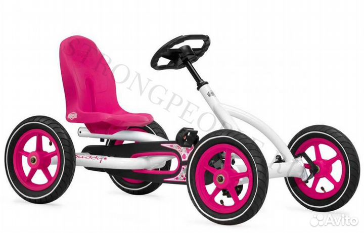 Веломобиль berg Buddy White